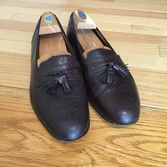 SALVATORE FERRAGAMO Brown Leather Tassel Loafers main image 5